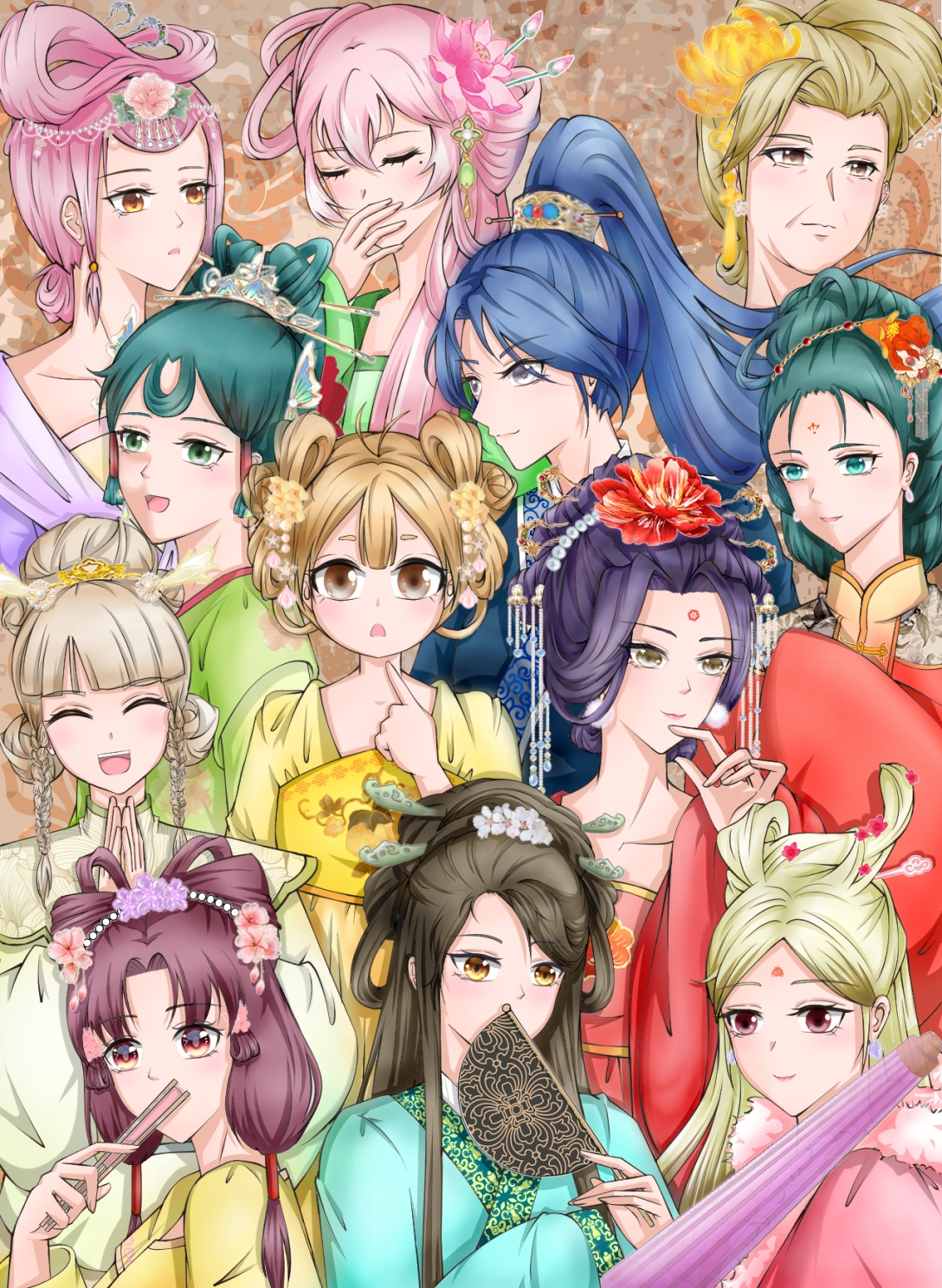 花朝节　贺图