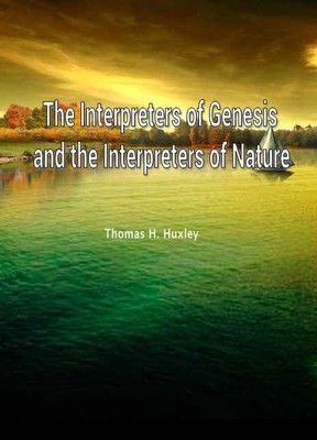 The Interpreters of Genesis and the Interpreters o