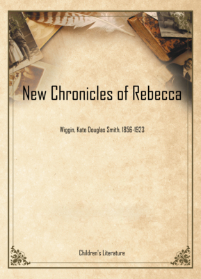 New Chronicles of Rebecca